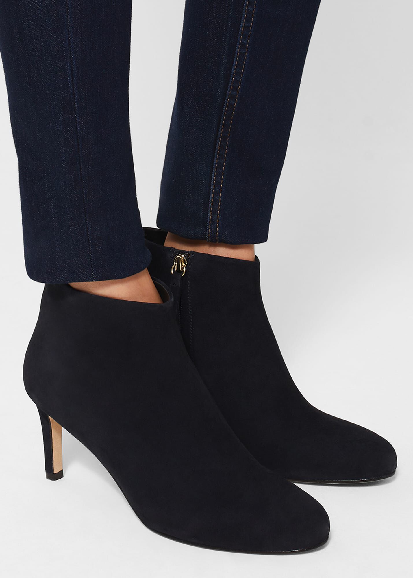 Navy Boots Hobbs Suede Boots Inexpensive Lizzie Suede Ankle Boots