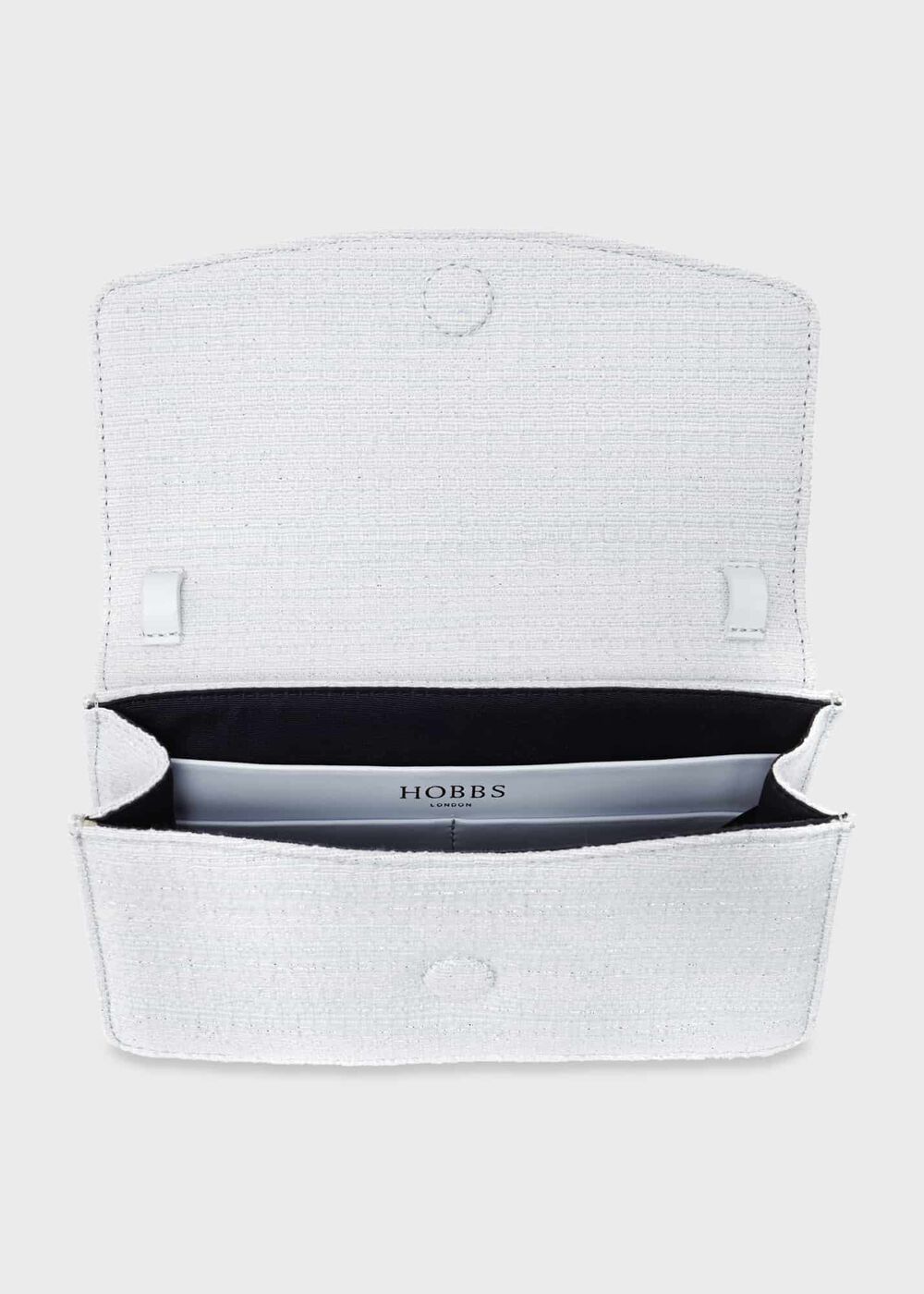 Kensington Clutch, Ice Blue Tweed, hi-res