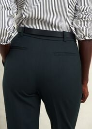 Linda Tapered Pants, Deep Pine Green, hi-res
