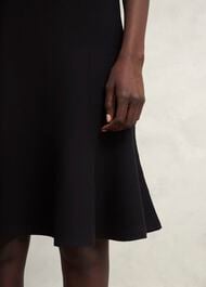 Cece Knitted Dress, Hobbs Black, hi-res