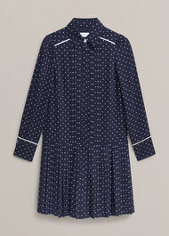 Francesca Dress, Midnight Ivory, hi-res