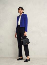 Khloe Jacket With Wool, Cobalt, hi-res