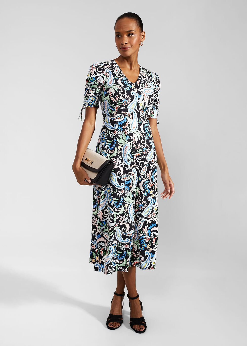 Petite Charlotte Dress, Multi, hi-res