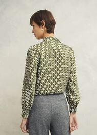 Tallie Shirt, Ivory Green, hi-res