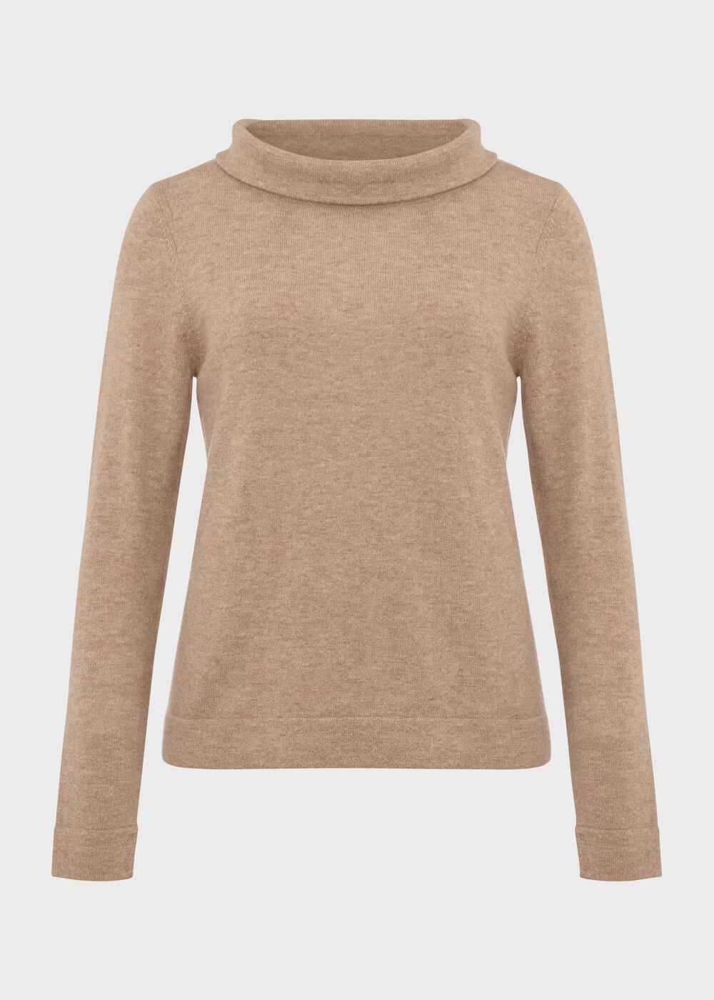 Audrey Wool Cashmere Jumper, Oatmeal, hi-res