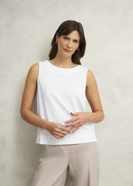 Maddy Top, White, hi-res