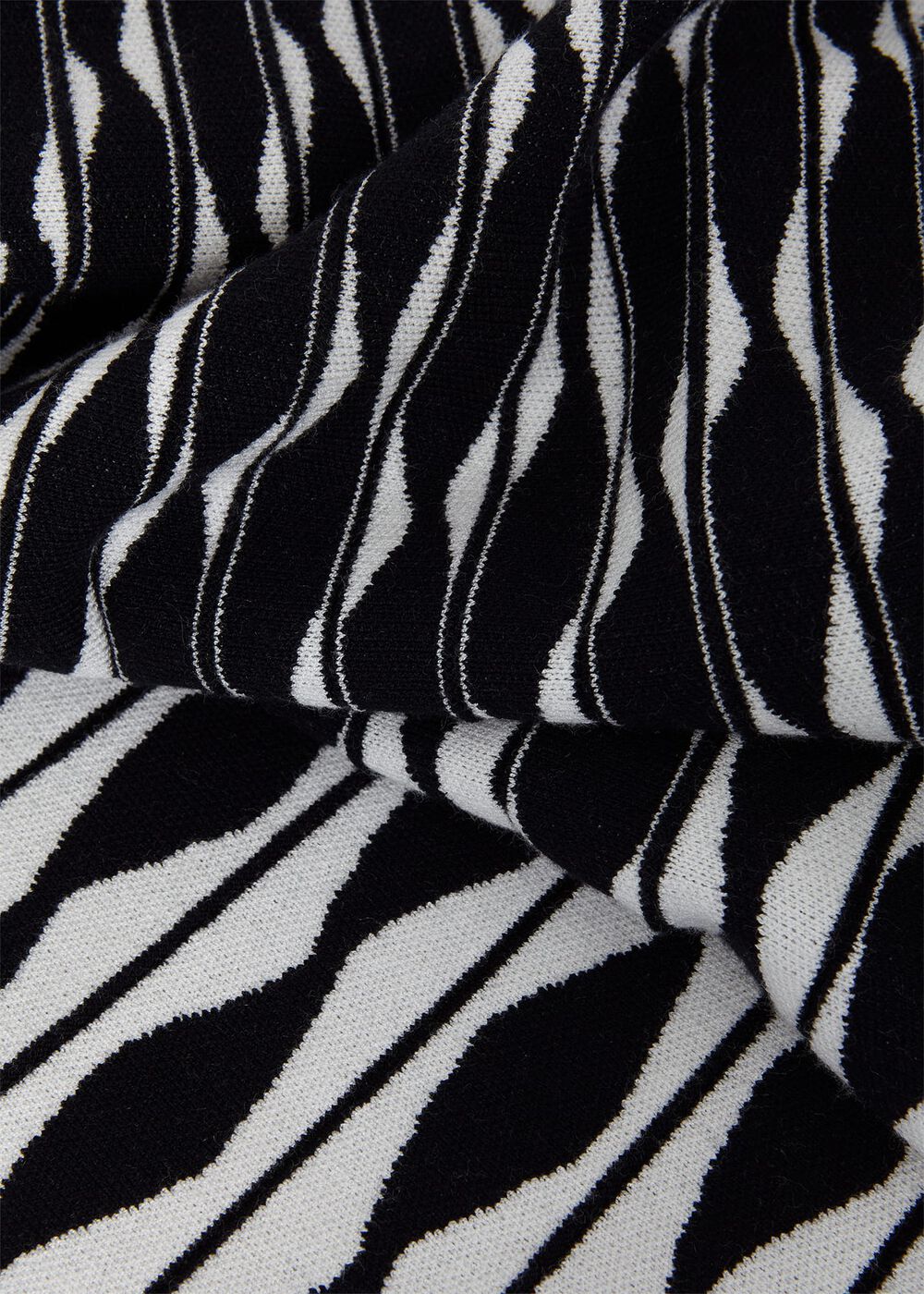 Larna Knitted Dress, Navy Ivory, hi-res