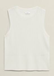 Aubrey Knitted Top, Hobbs Ivory, hi-res