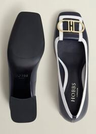 Lexia Pumps, Navy Ivory, hi-res