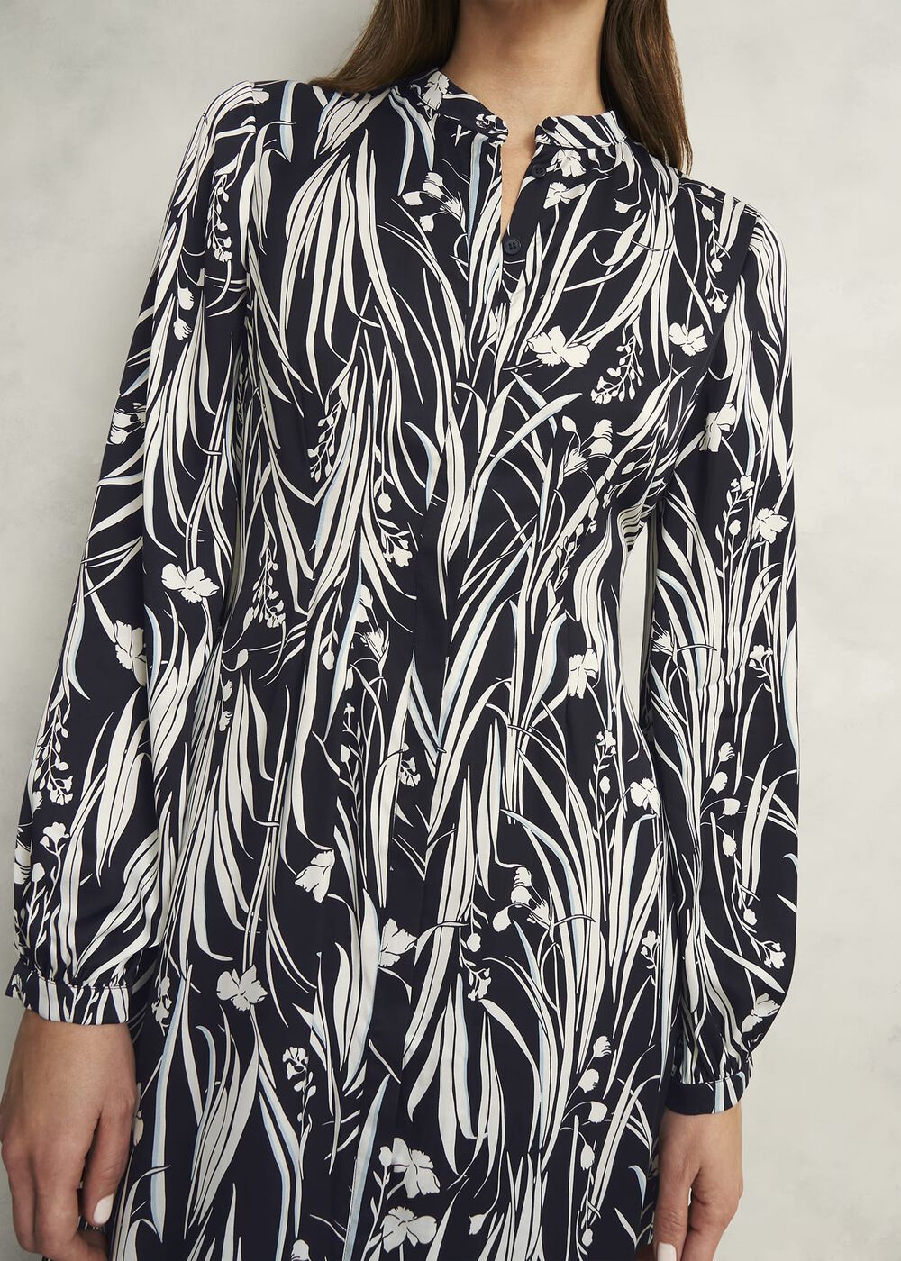Colette Dress, Navy Ivory, hi-res