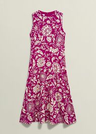 Marylise Jersey Dress, Pink Cream, hi-res