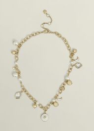 Anela Necklace, Gold, hi-res