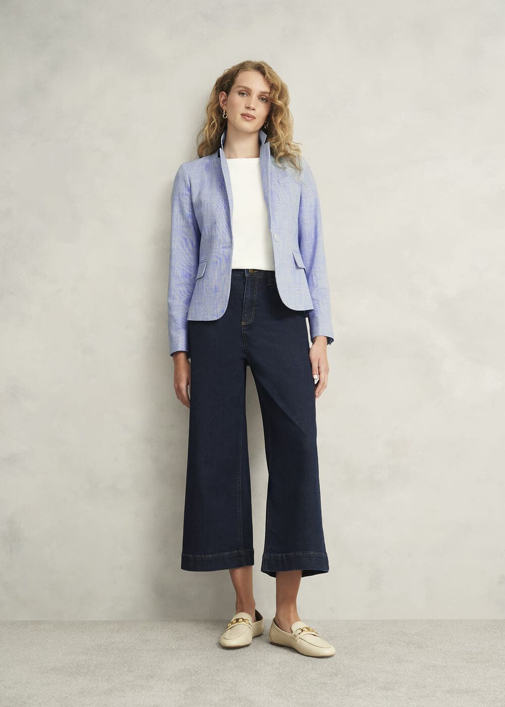 Blake Jacket, Blue Ivory, hi-res