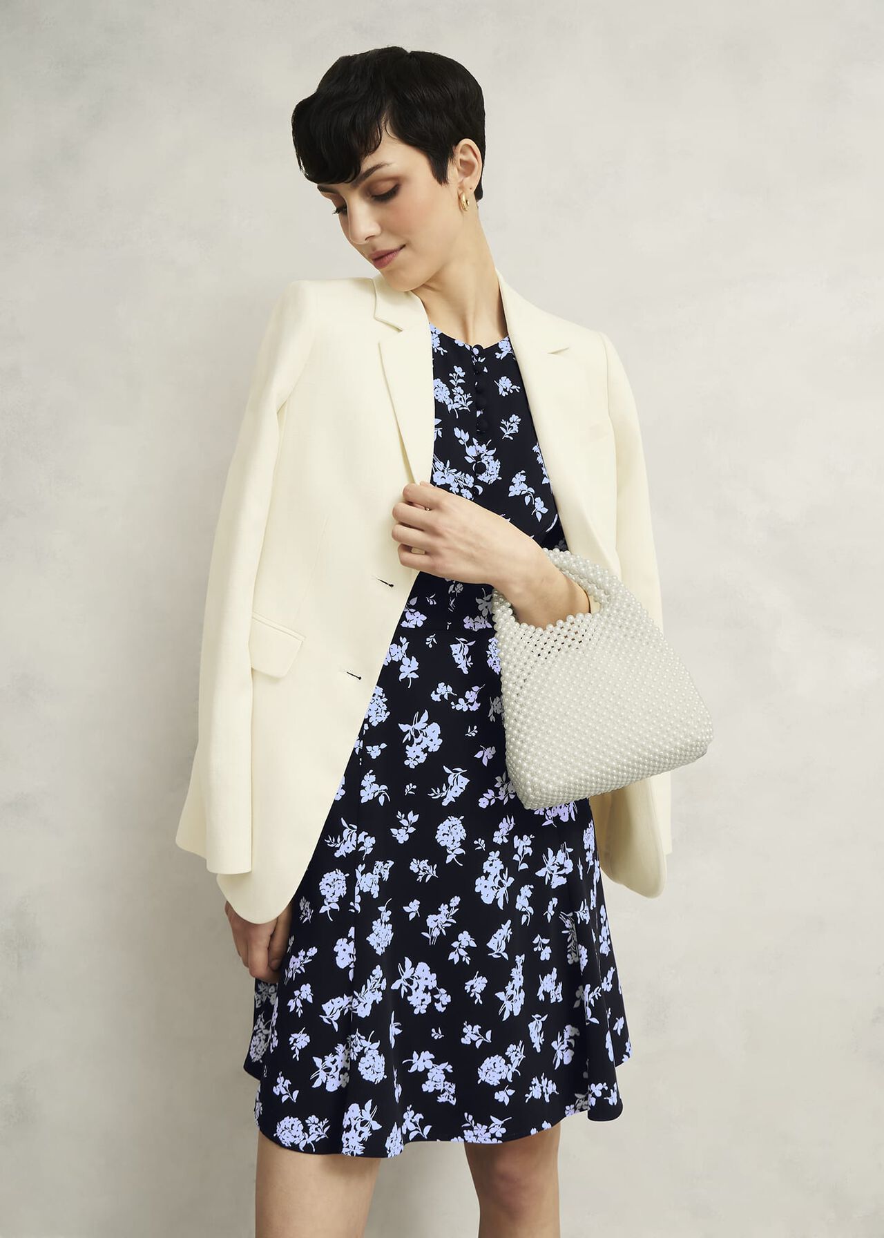 Kamala Pearl Bag, Ivory, hi-res