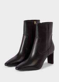 Fiona Ankle Boots, Black, hi-res