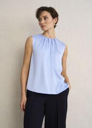 Rosanne Blouse, Lavender Blue, hi-res
