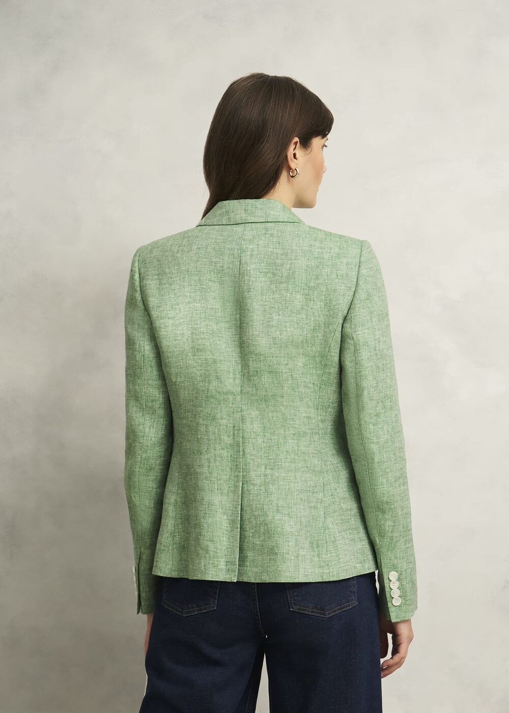 Blake Linen Jacket, Laurel Green, hi-res