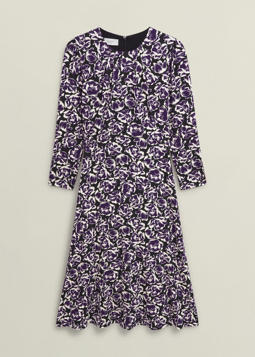Paige Jersey Dress, Purple Multi, hi-res