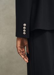 Heidi Wool Blend Jacket , Black, hi-res