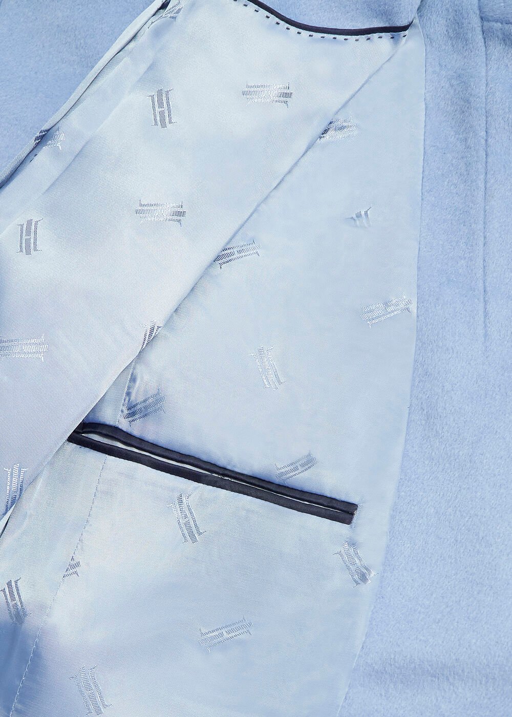 Petite Cavendish Wool Coat, Pale Blue, hi-res