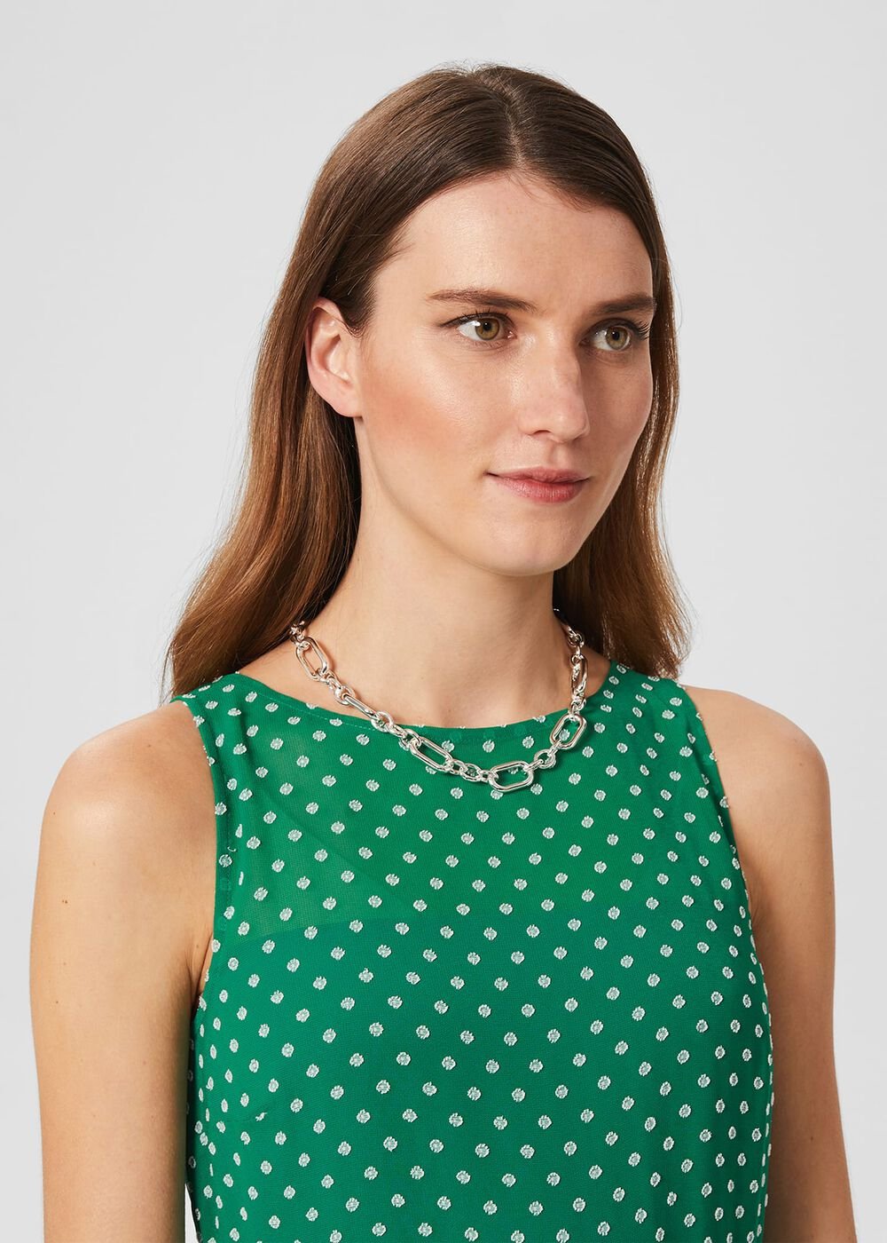 Avery Necklace, Silver, hi-res