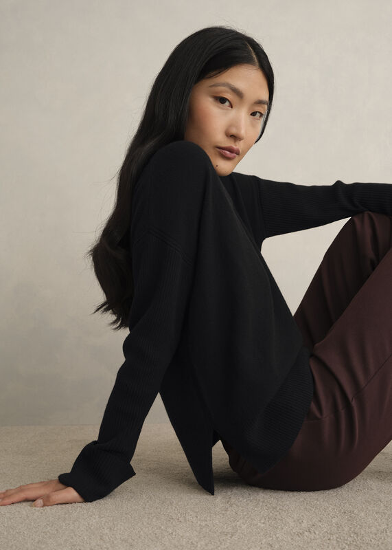 Darla Wool Blend Knitted Sweater