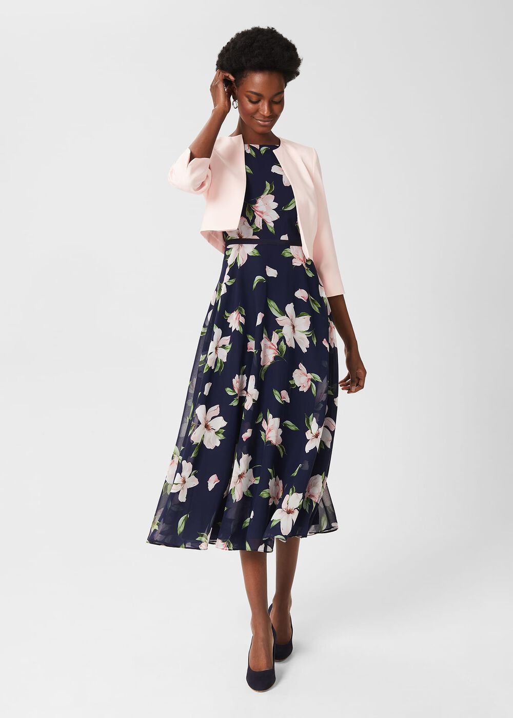 Petite Arizona Jacket, Pale Pink, hi-res