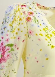 Petite Emma Dress, Yellow Multi, hi-res