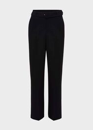 Drew Wide Trousers, Black, hi-res