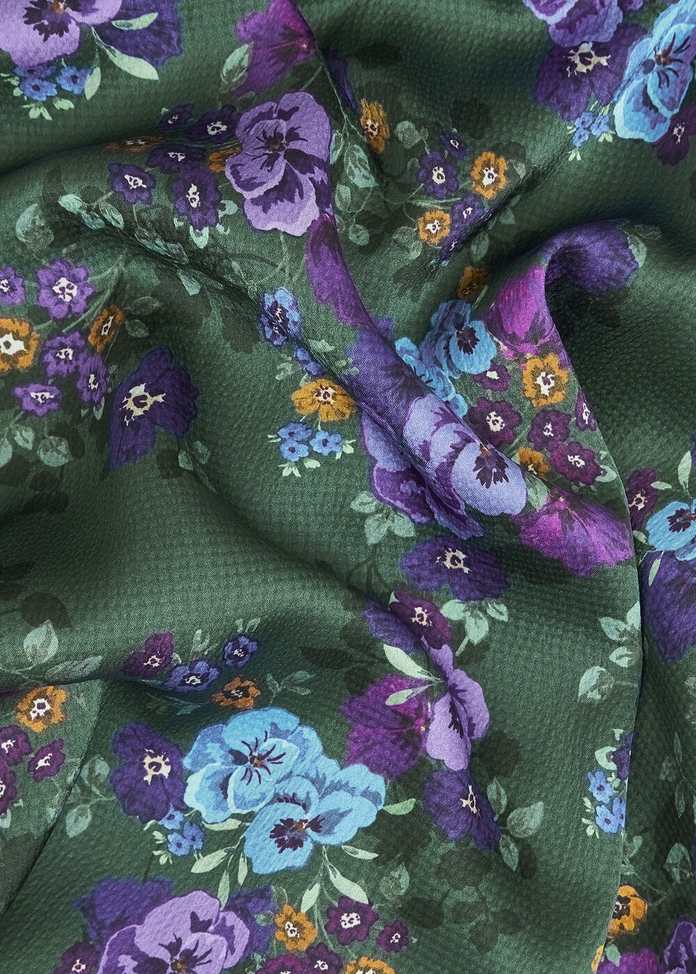 Fatima Tie Belted Dress, Green Multi, hi-res