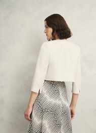 Arizona Textured Jacket, Buttercream, hi-res