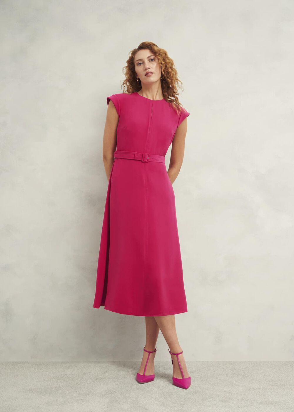 Meera Dress, Zinnia Pink, hi-res