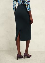 Linda Pencil Skirt, Deep Pine Green, hi-res