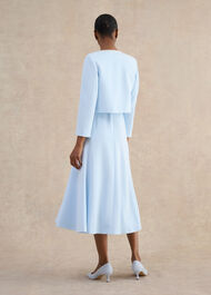 Beatrix Embellished Trimmed Jacket, Pale Blue, hi-res