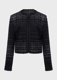 Pearl Jacket, Black Silver, hi-res