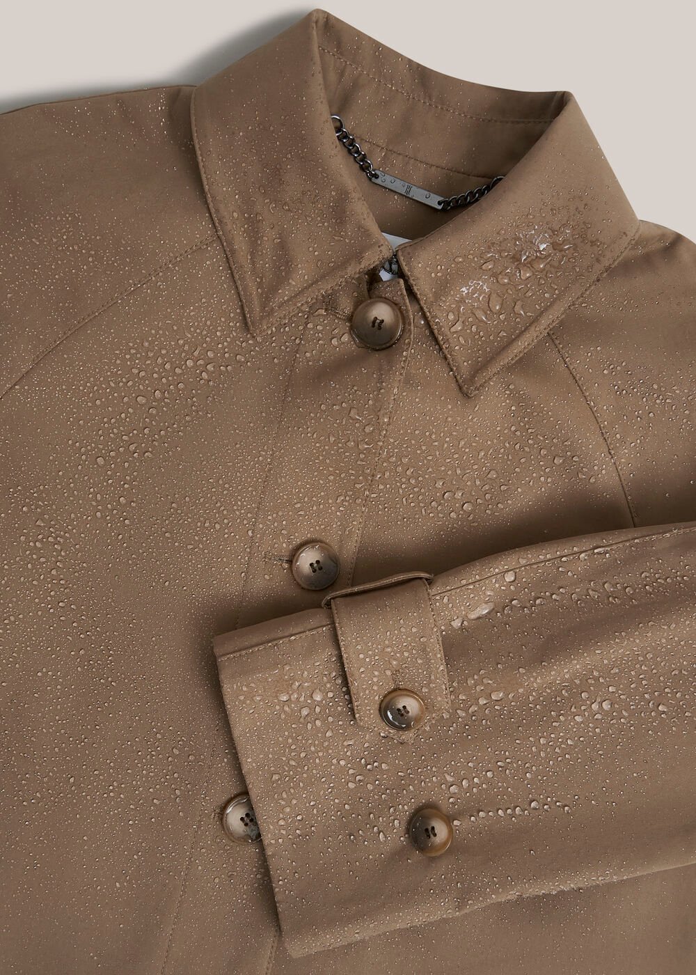 Lucy Shower Resistant Trench Coat, Mink Brown, hi-res