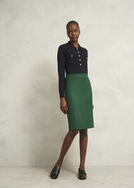 Jessica Knitted Shirt, Black, hi-res
