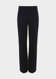 Abigail Wide Pants, Navy, hi-res