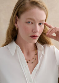 Rosabel Necklace, Gold, hi-res