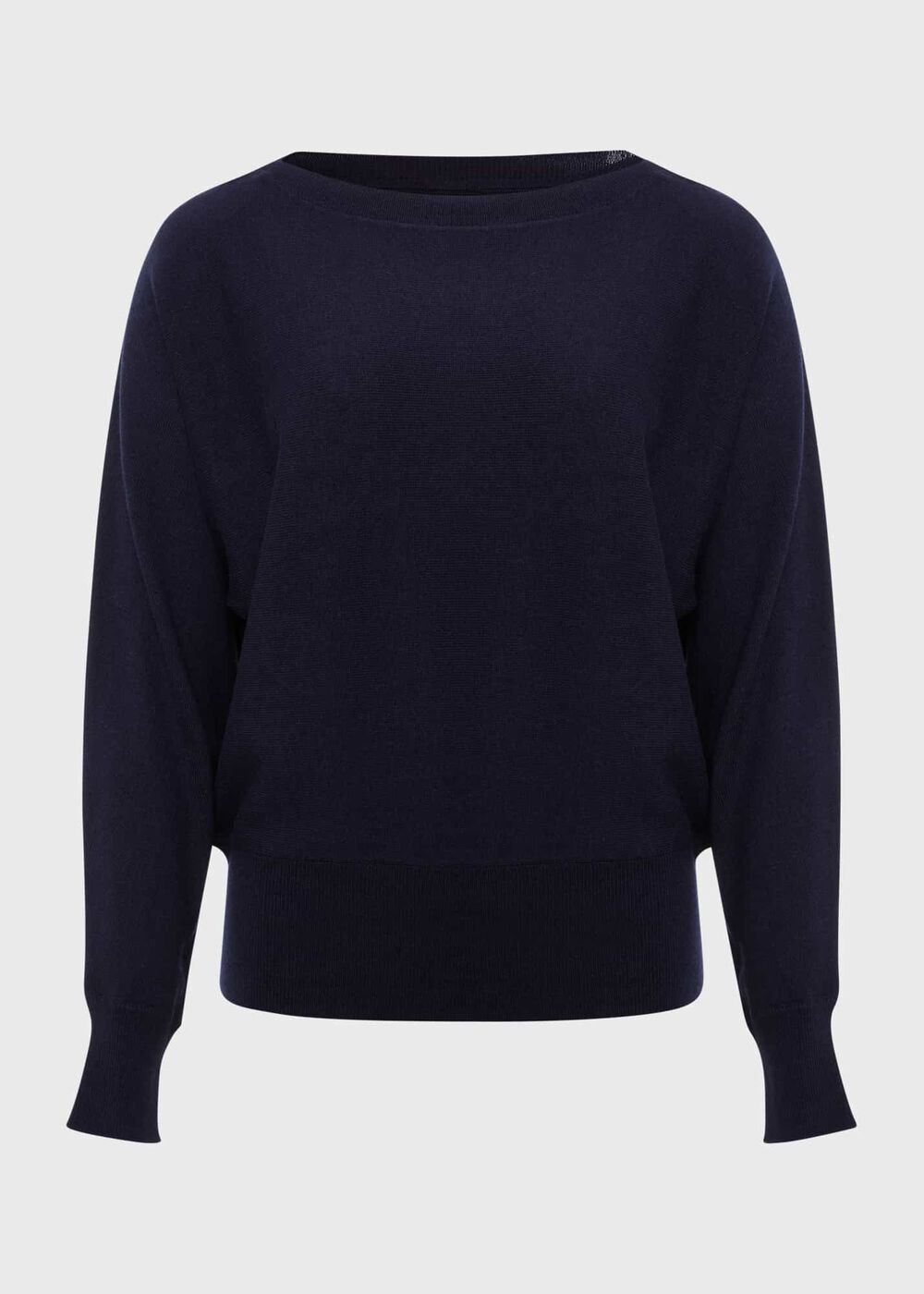 Lucia Sweater With Cashmere, Hobbs Navy, hi-res