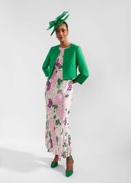 Petite Lalena Dress, Cream Multi, hi-res