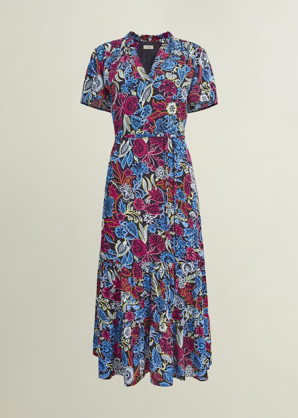 Sia Slv Dress, Multi, hi-res