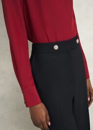 Heidi Wool Blend Pants, Black, hi-res