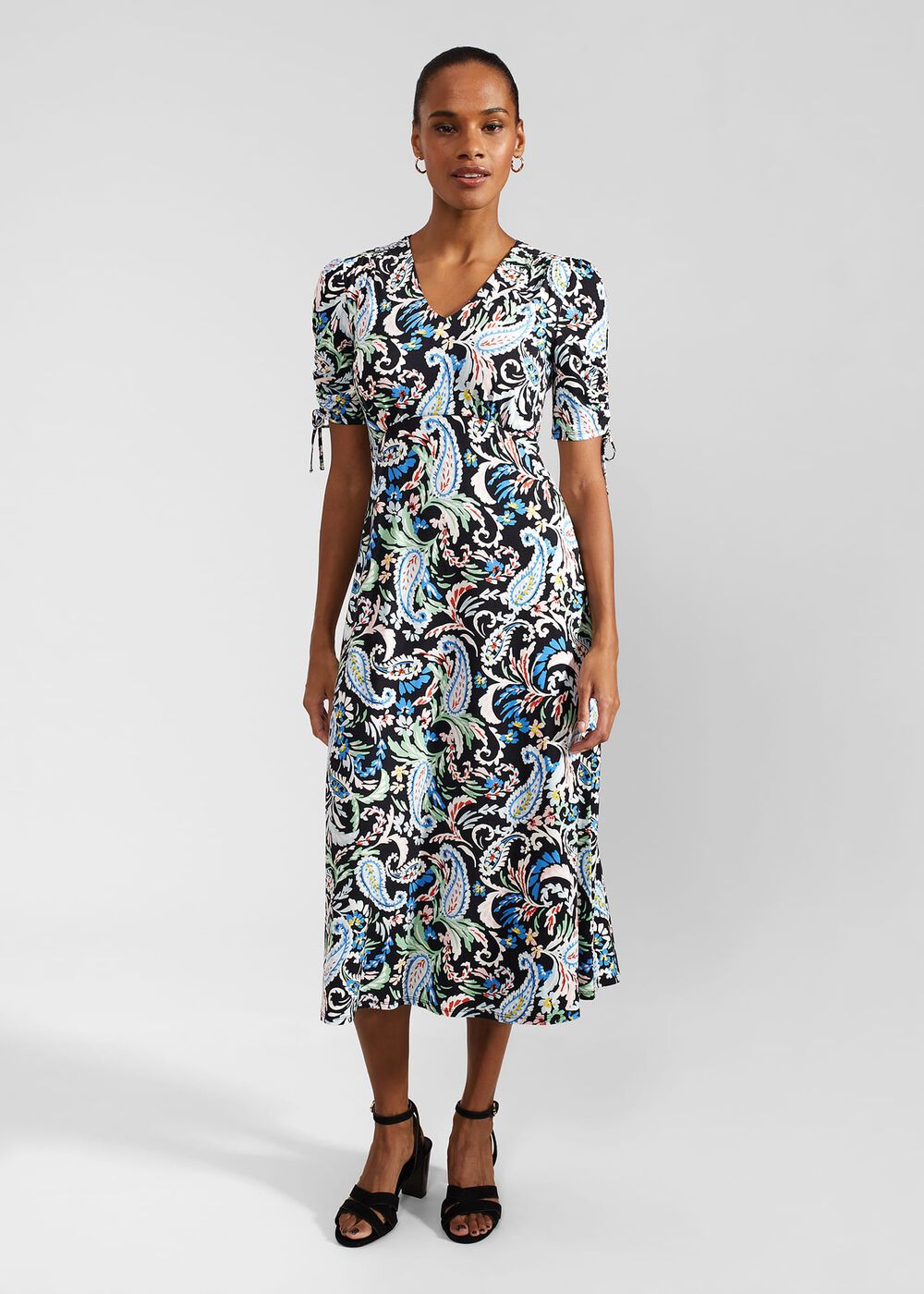 Petite Charlotte Dress, Multi, hi-res