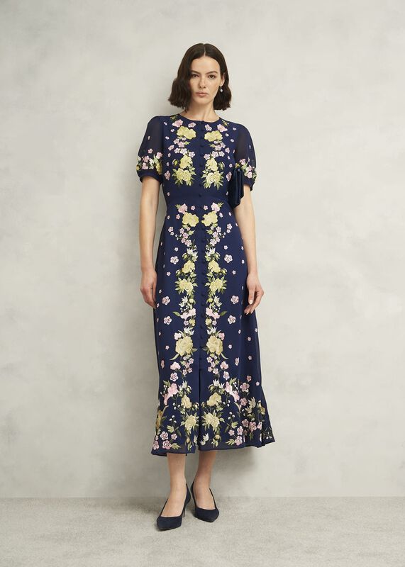 Elva Embroidered Dress