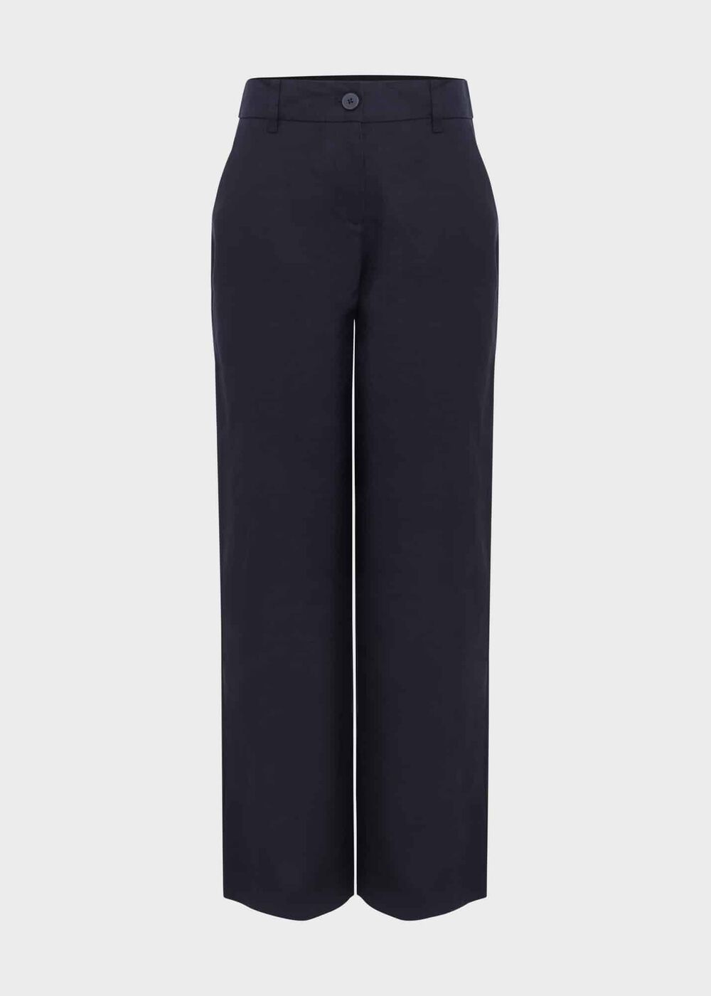 Lynn Linen Trousers, Navy, hi-res