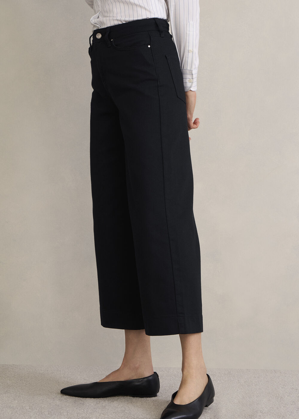 Brinley Crop Jeans, Black, hi-res