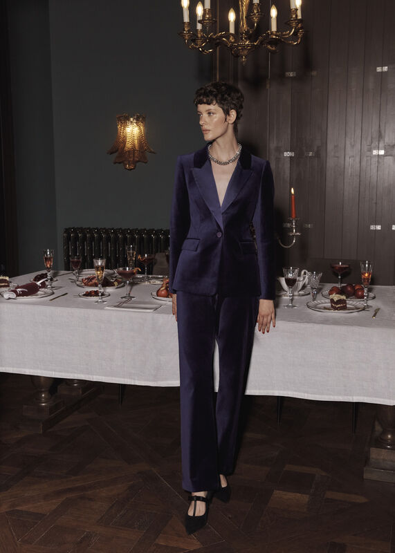 Heather Velvet Pants