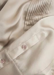 Jaya Silk Shirt, Buff Grey, hi-res
