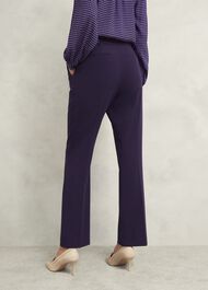 Fenella Straight Pants, Grape Purple, hi-res